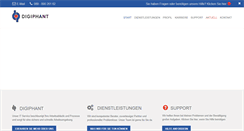 Desktop Screenshot of digiphant.de